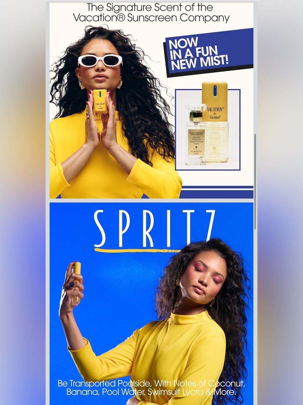 "VACATION" Body Mist Travel Spray - Picture 3 of 10